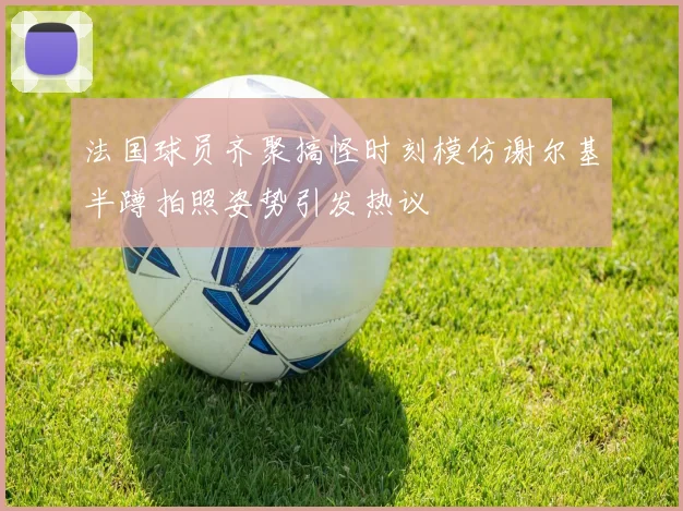 法国球员齐聚搞怪时刻模仿谢尔基半蹲拍照姿势引发热议